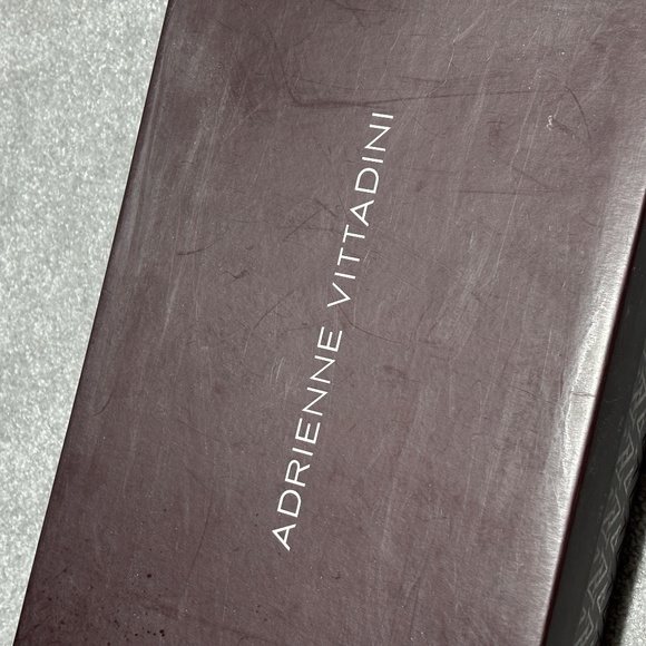 Black suede and leather heeled booties Adrienne Vittadini - Picture 10 of 10